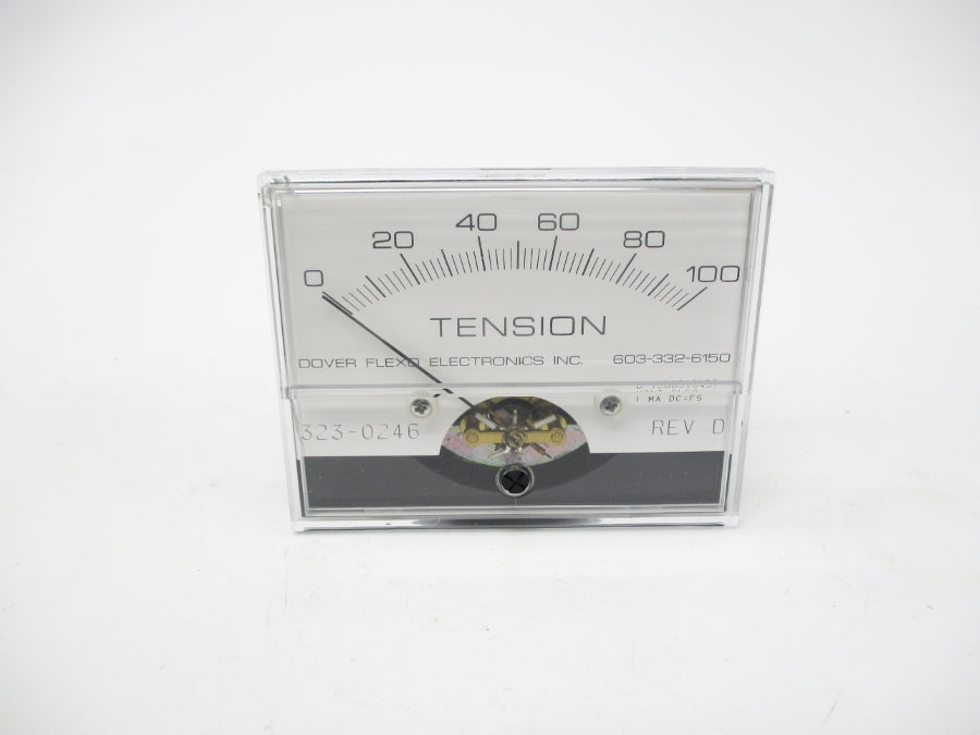 DOVER FLEXO 323-0246 115-0015 0-100 REV. D NSMP