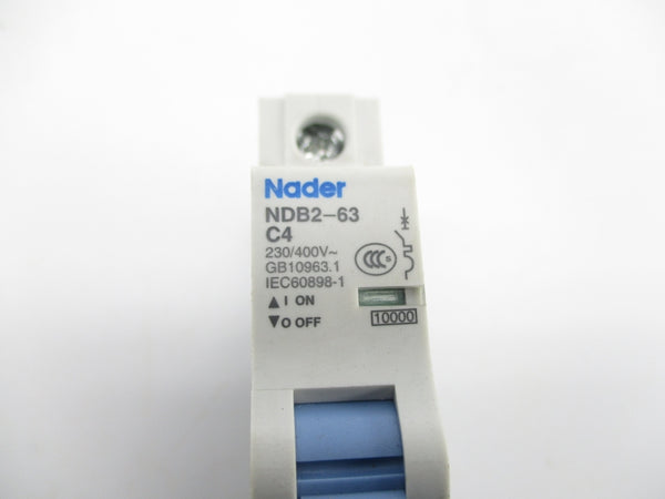 NADER NDB2-63C4 230/400V 4A NSNP