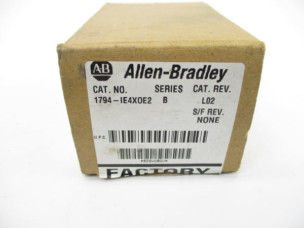 ALLEN BRADLEY 1794-IE4X0E2 SER. B 24VDC REV. L02 NSMP