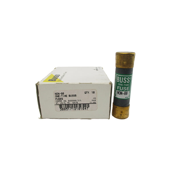 BUSSMANN NON-60 250VAC 60A (PKG OF 10) (BK/GR) NSMP