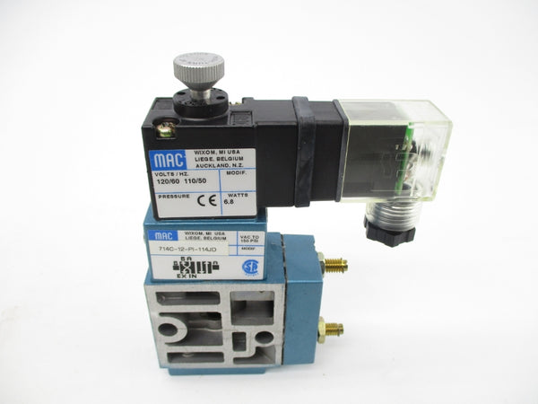 MAC 714C-12-PI-114JD 110/120V 150PSI NSMP