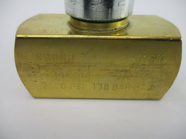 PARKER N800B-11BM 2000PSI NSNP