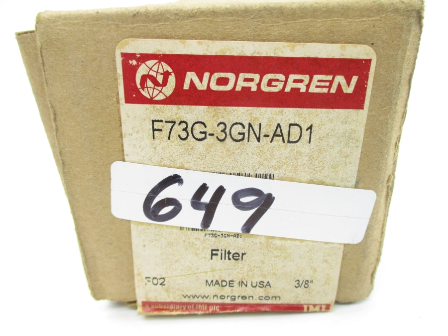 NORGREN F73G-3GN-AD1 250PSI 3/8" NSMP