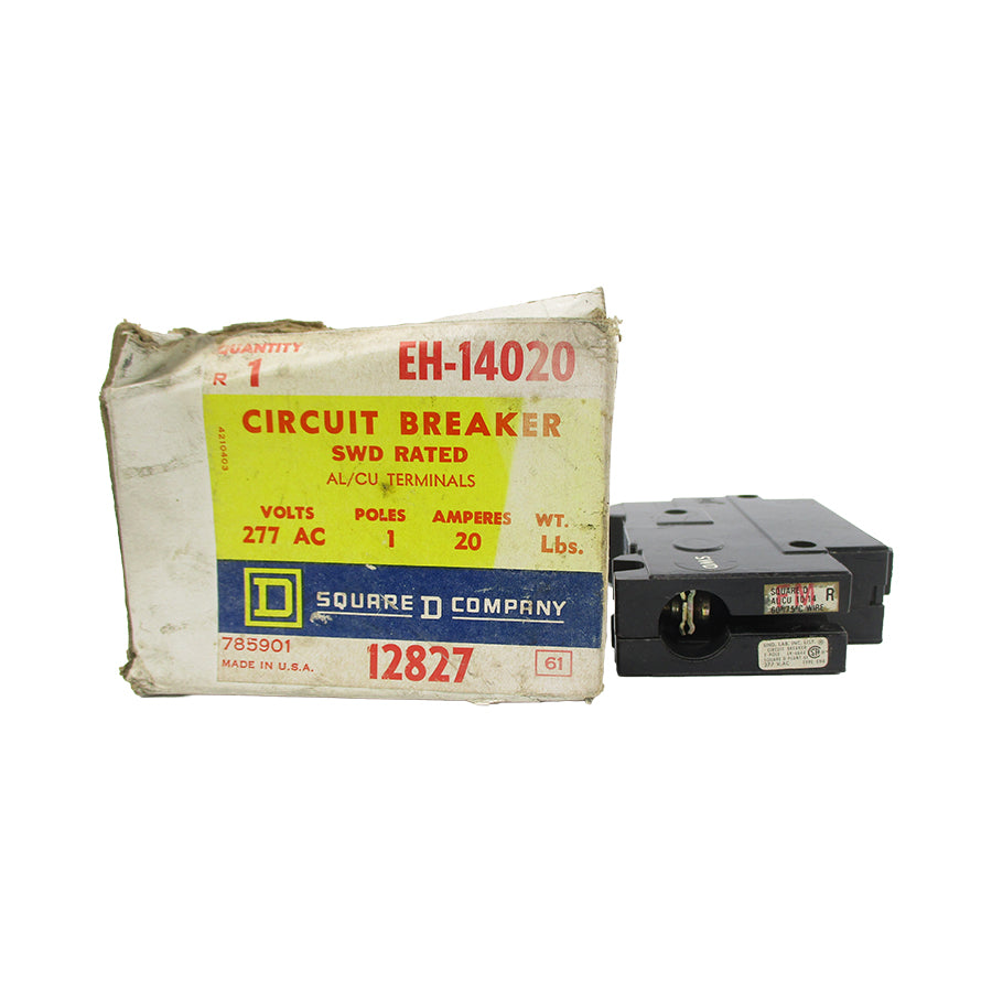SQUARE D EH-14020 277VAC 20A NSMP