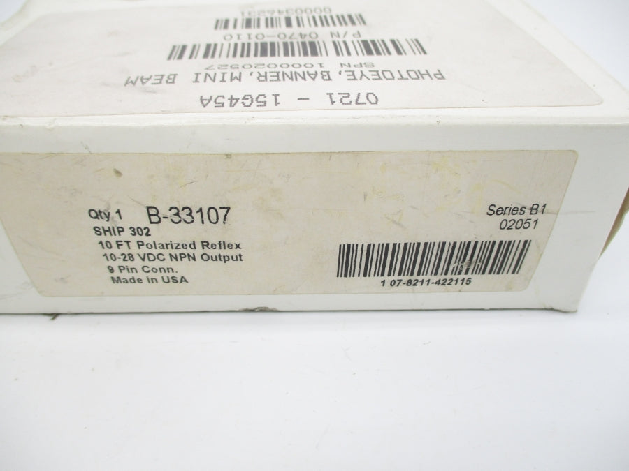 DATALOGIC B-33107 SER. B1 10-28VDC NSMP