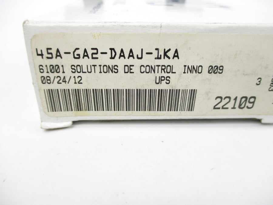 MAC 45A-GA2-DAAJ-1KA 110/120V 120PSI NSMP