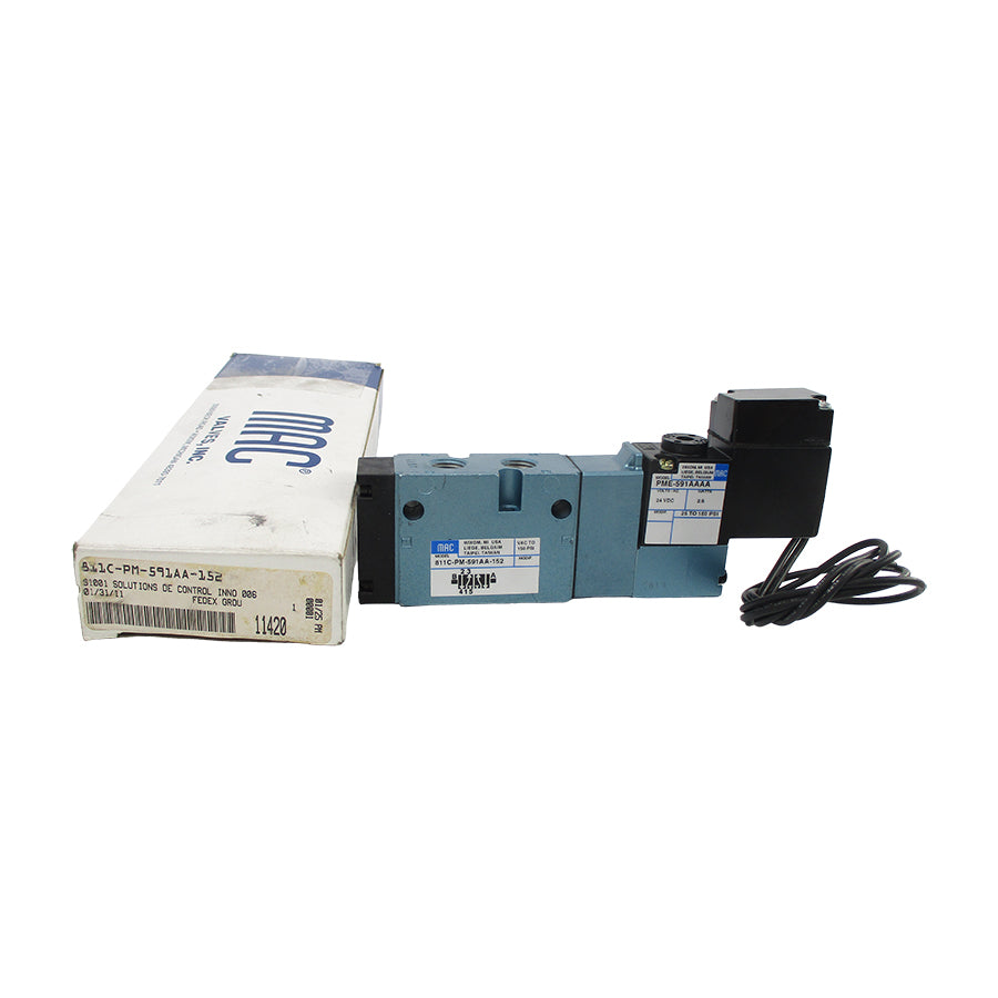 MAC 811C-PM-591AA-152 24VDC 25-150PSI NSMP
