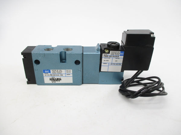 MAC 811C-PM-591AA-152 24VDC 25-150PSI NSMP
