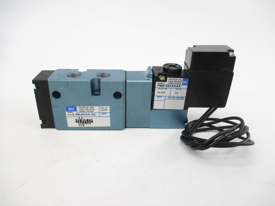 MAC 811C-PM-591AA-152 24VDC 25-150PSI NSMP