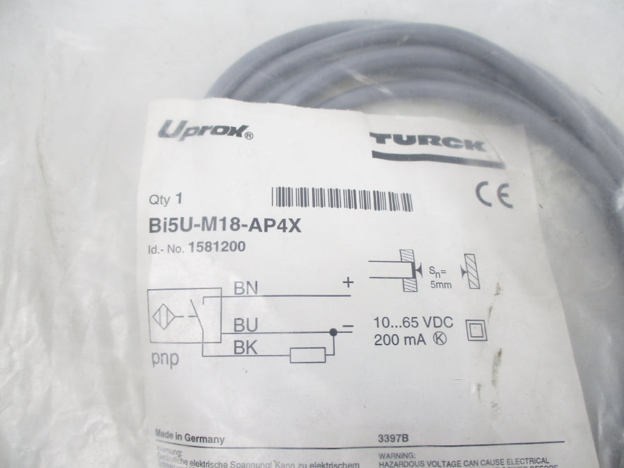 TURCK BI5U-M18-AP4X 1581200 10-65VDC NSMP