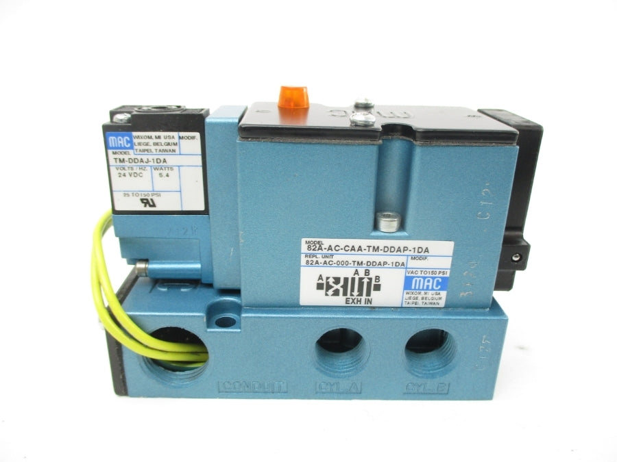 MAC 82A-AC-CAA-TM-DDAP-1DA 24VDC 25-150PSI NSNP