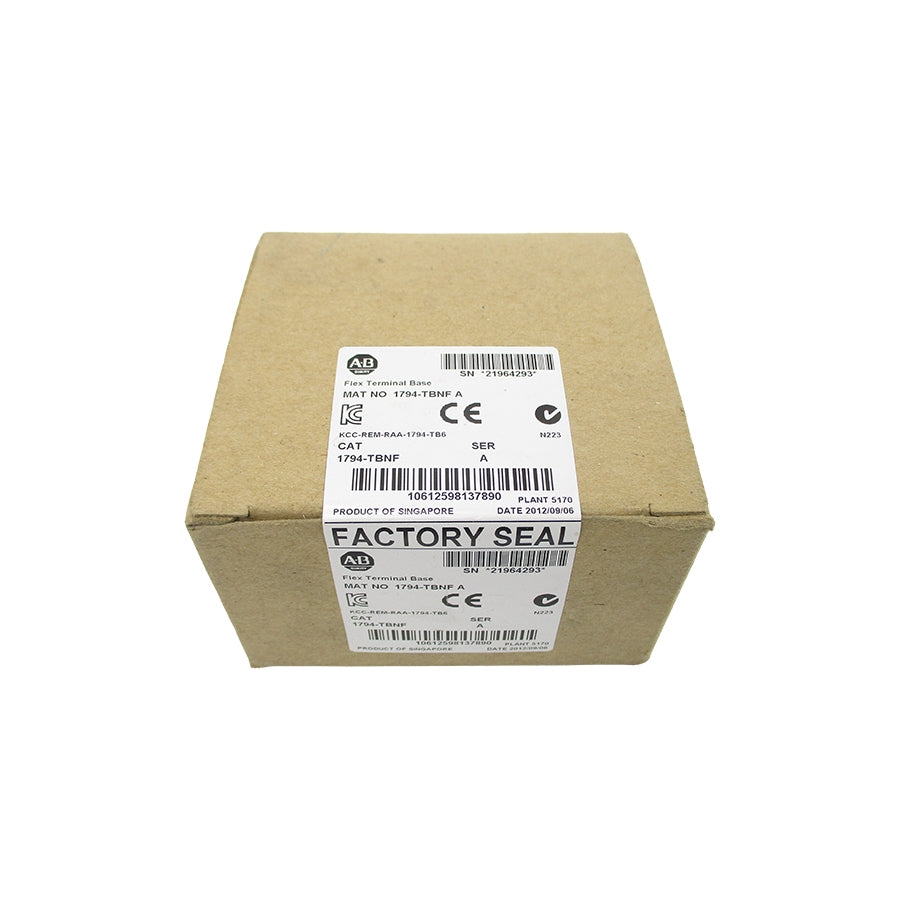 ALLEN BRADLEY 1794-TBNF SER. A DATE: 2012 NSFS