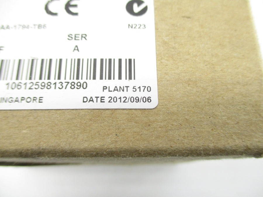 ALLEN BRADLEY 1794-TBNF SER. A DATE: 2012 NSFS