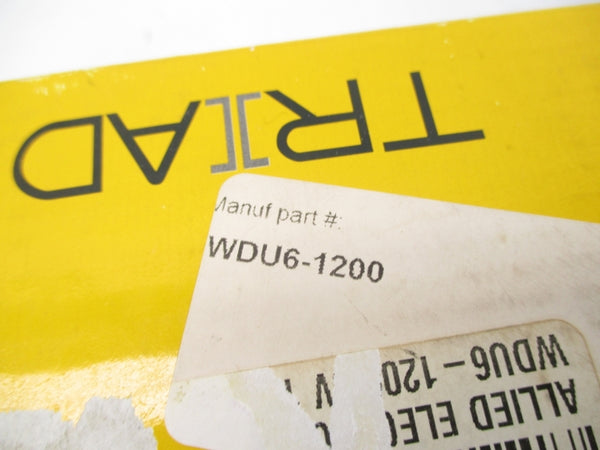 TRIAD WDU6-1200 120VAC 1.2A NSMP