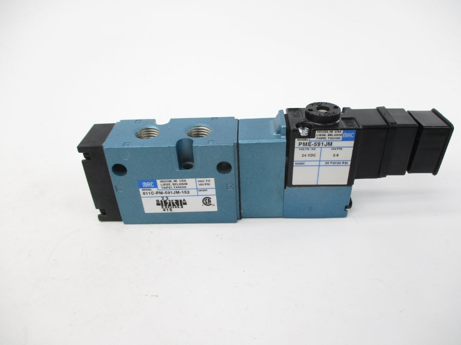 MAC 811C-PM-591JM-152 24VDC 150PSI NSMP