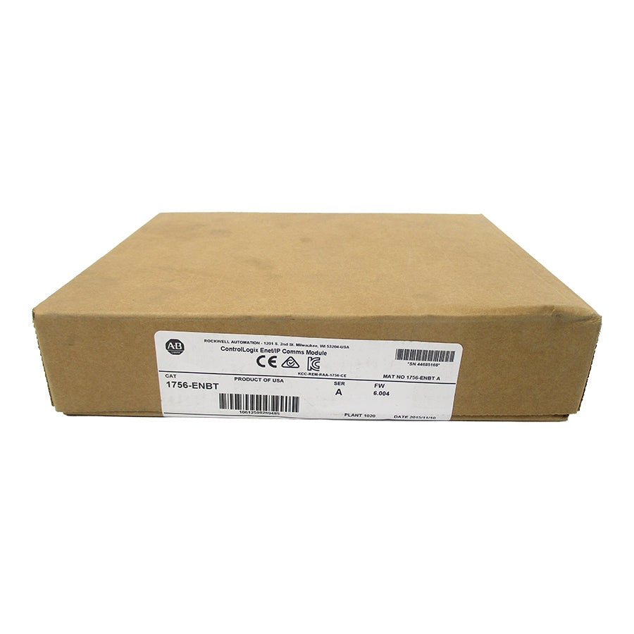 ALLEN BRADLEY 1756-ENBT SER. A F/W 6.004 DATE: 2015 NSFS