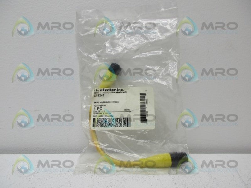IFM EFECTOR E18247 CONNECTOR CABLE NSMP