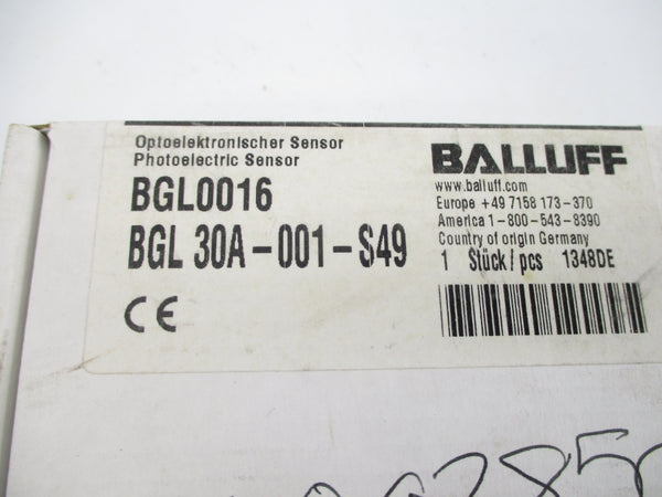 BALLUFF BGL30A-001-S49 BGL0016 10-30VDC NSMP