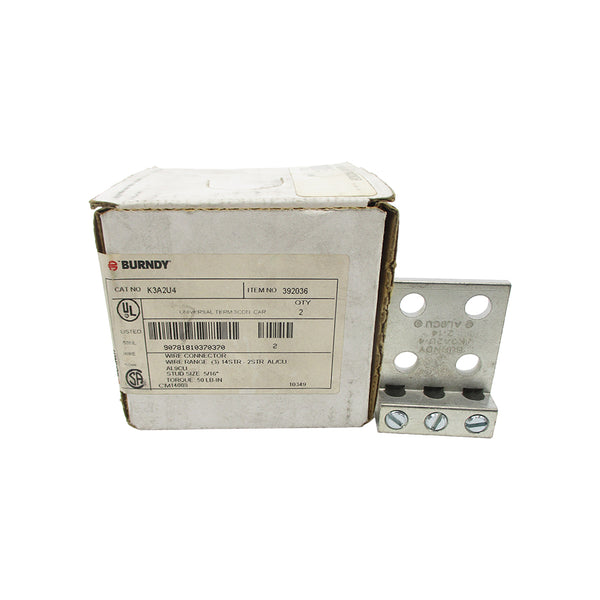 BURNDY K3A2U4 (PKG OF 2) NSMP