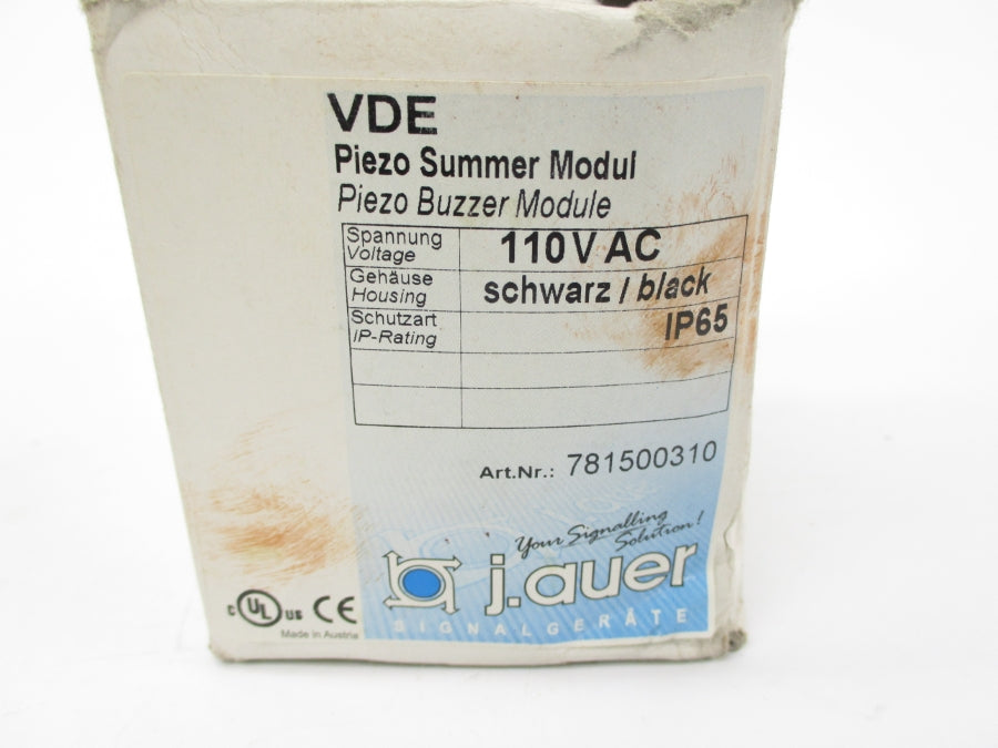 J.AUER 781500310 110VAC NSMP