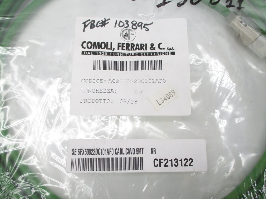 COMOLI FERRARI & C. 6FX50022DC101AF0 NSMP