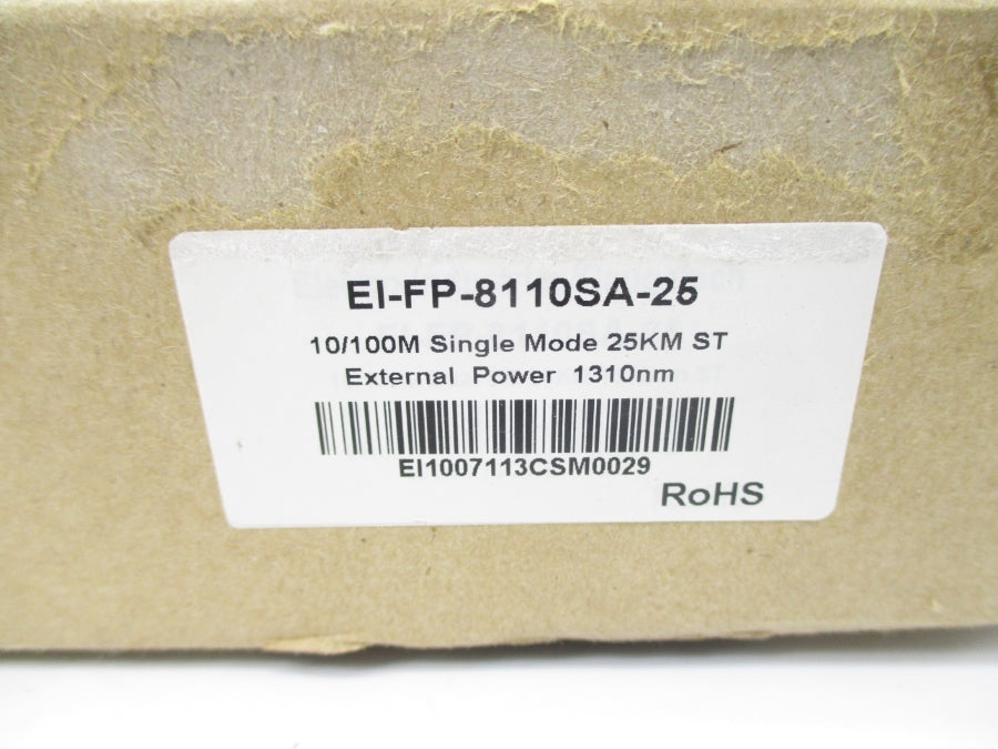 ELECTRO INDUSTRIES EI-FP-8110SA-25 5VDC NSMP