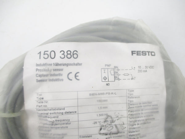 FESTO 150386 10-30VDC NSMP