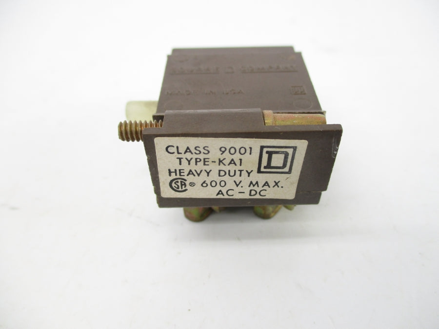SQUARE D 9001KA1 600VAC-DC NSNP
