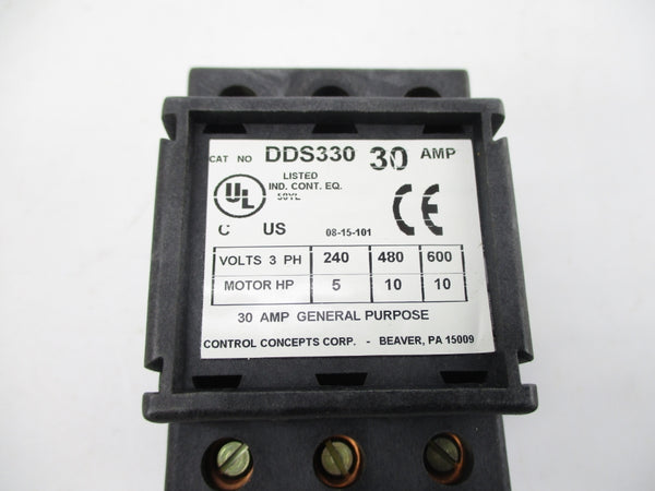 CONTROL CONCEPTS DDS330 600V 30A NSNP