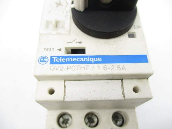 TELEMECANIQUE GV2-P07H7 690V 1.6-2.5A (AS PICTURED) NSNP