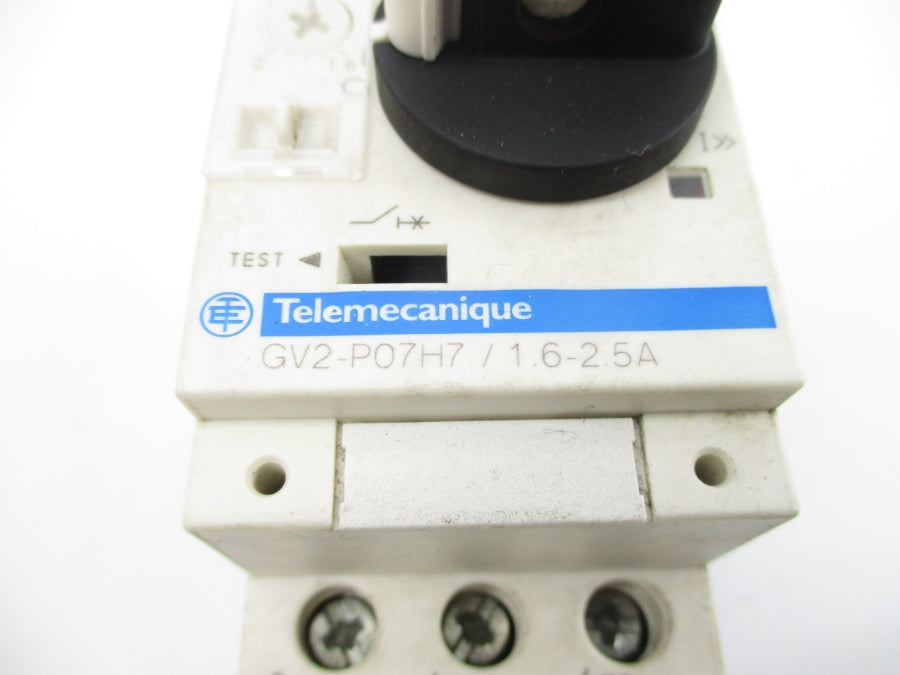 TELEMECANIQUE GV2-P07H7 690V 1.6-2.5A (AS PICTURED) NSNP