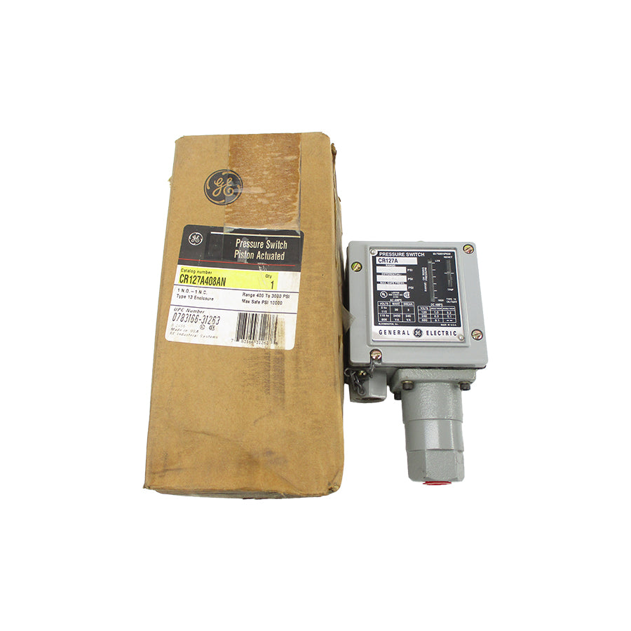GENERAL ELECTRIC CR127A408AN 600V 400-3000PSI NSMP