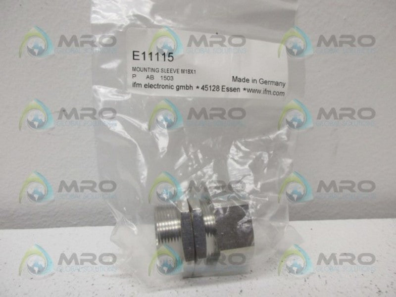 IFM EFECTOR E11115 MOUNTING SLEEVE NSMP