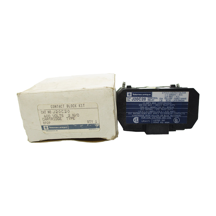 TELEMECANIQUE J20C20 600VAC 10A NSMP