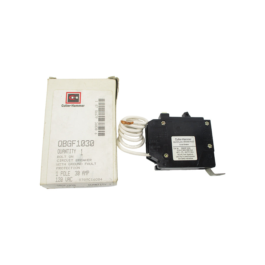 CUTLER HAMMER QBGF1030 120VAC 30A NSMP