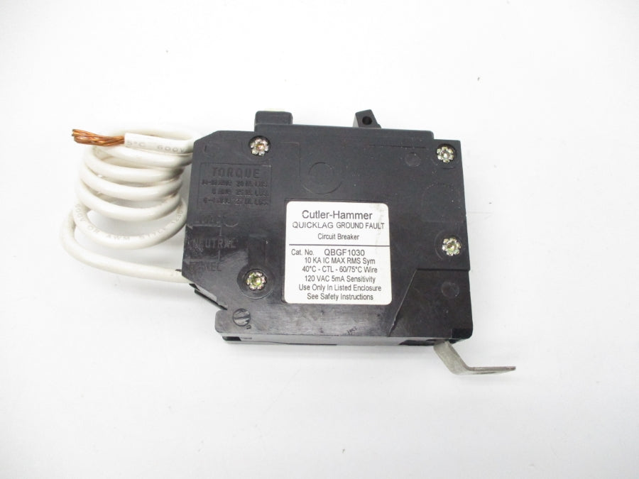 CUTLER HAMMER QBGF1030 120VAC 30A NSMP