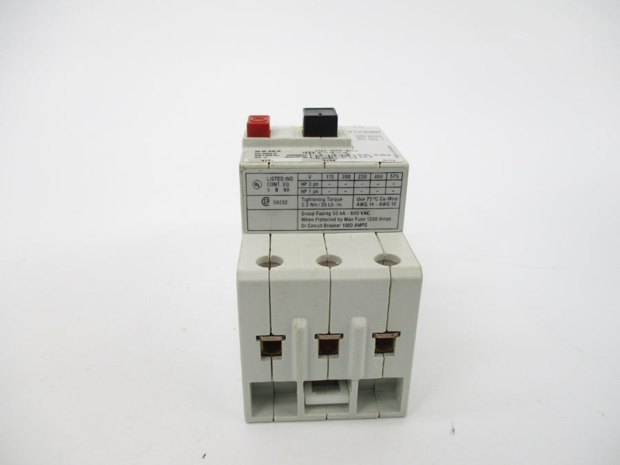 GENERAL ELECTRIC CR72AMC 600VAC 0.25-0.40A NSNP