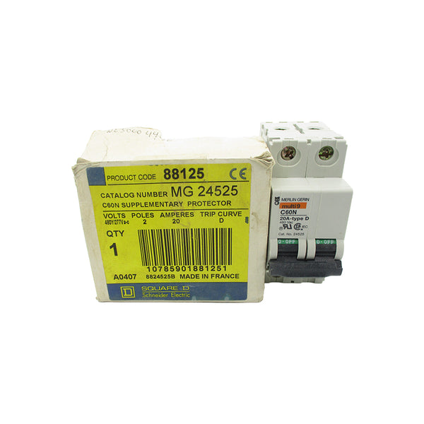 SQUARE D MG24525 277VAC 20A NSMP