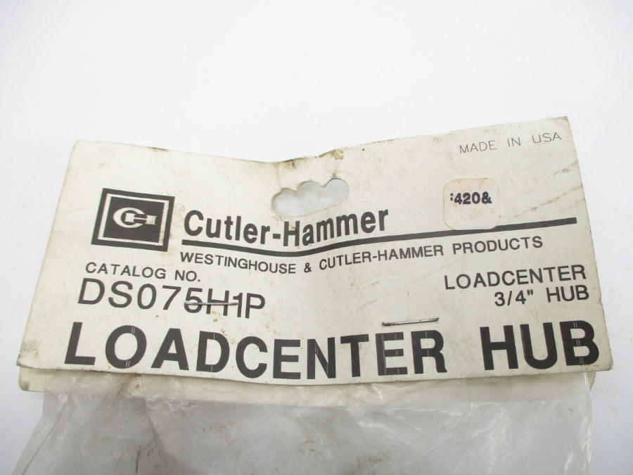 CUTLER HAMMER DS075H1P 3/4" NSMP