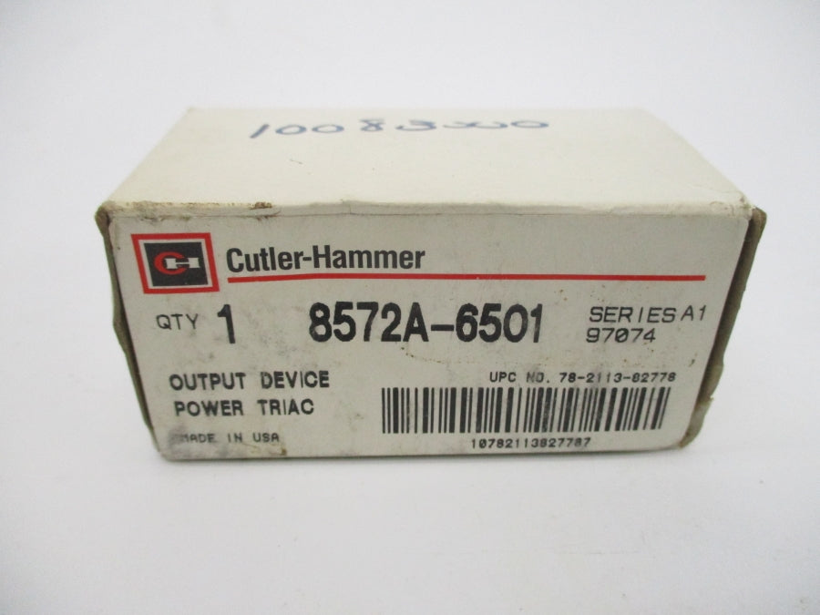 CUTLER HAMMER 8572A-6501 SER. A1 3-28VDC NSMP