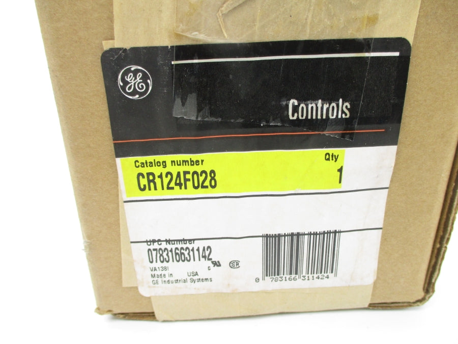 GENERAL ELECTRIC CR124F028 SER. A 600V NSMP