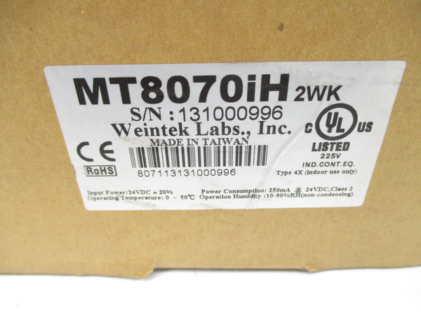 WEINTEK LABS MT807IH2WK NSMP