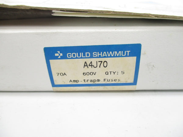 GOULD SHAWMUT A4J70 600V 70A (PKG OF 5) NSMP