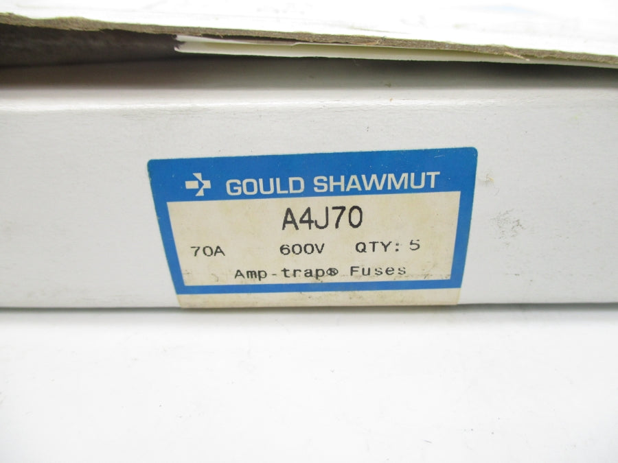 GOULD SHAWMUT A4J70 600V 70A (PKG OF 5) NSMP