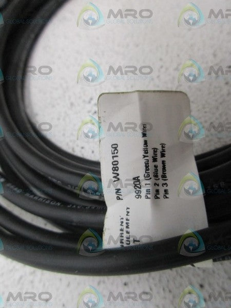 IFM EFECTOR W80150 SENSOR CABLE NSNP