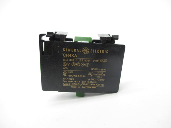 GENERAL ELECTRIC CR4XA01 600VAC 10A NSMP