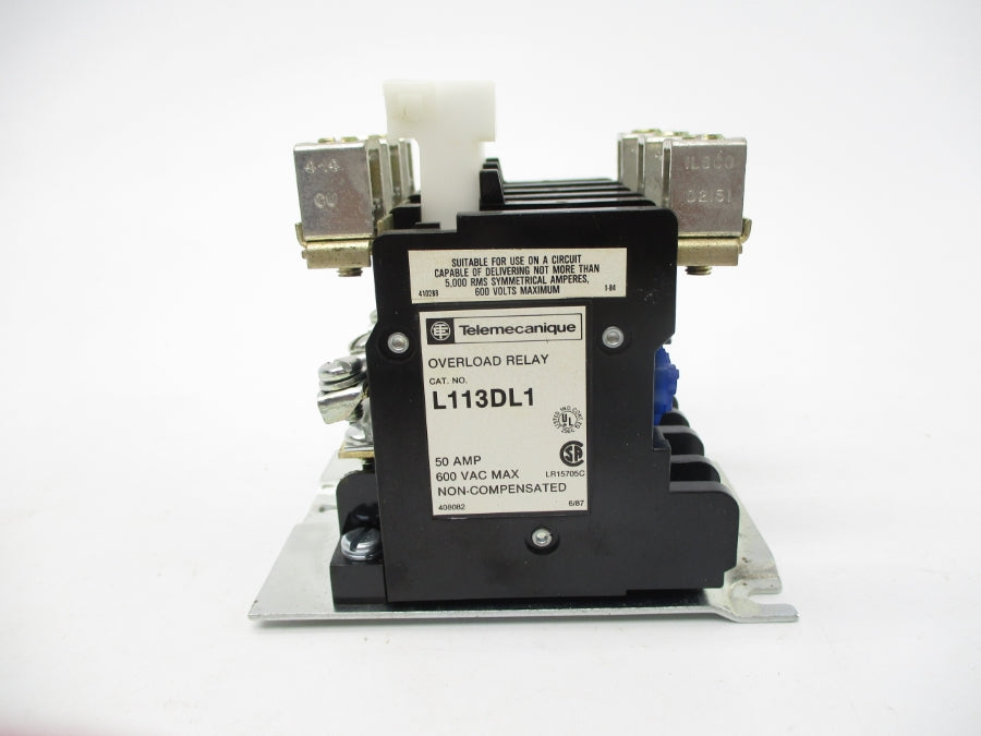 TELEMECANIQUE L113DL1 600VAC 50A NSMP