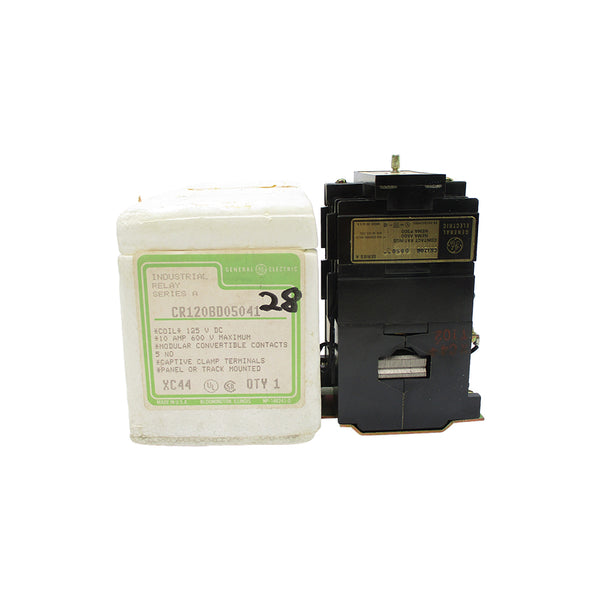 GENERAL ELECTRIC CR120BD05041 SER. A 125VDC 10A NSMP