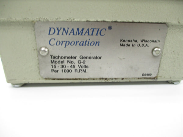 DYNAMATIC G-2 15-30-45V UNMP