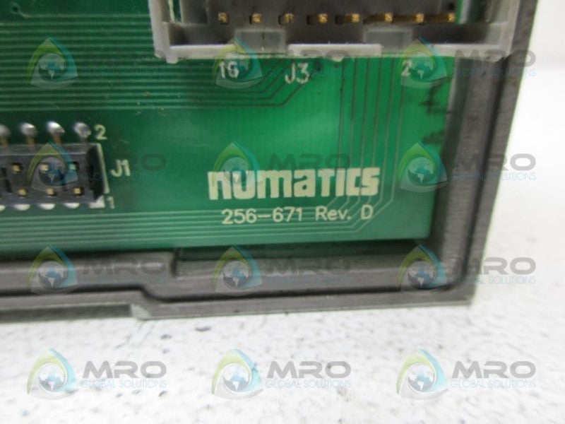 NUMATICS 256-671 REV.D PARTIAL CONTROLNET MODULE UNMP